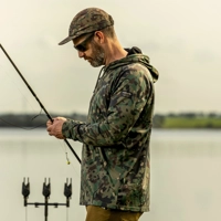 Trakker Camo UV Hooded Shirt